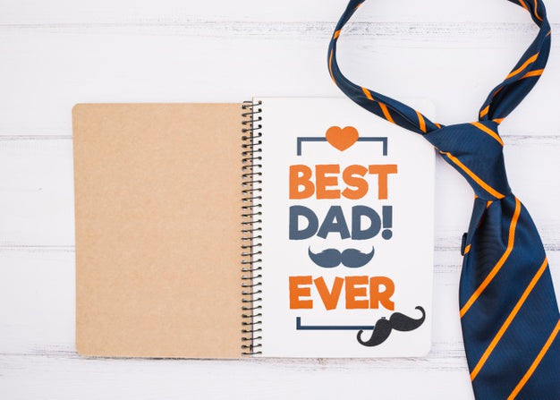 Happy Father'S Day Concept Mock-Up Psd