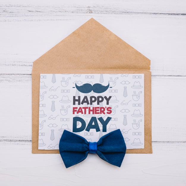 Happy Father'S Day Concept Mock-Up Psd