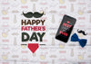 Happy Father'S Day Concept Mock-Up Psd