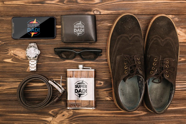 Happy Father'S Day Concept Mock-Up Psd