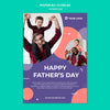 Happy Father'S Day Concept Poster Mock-Up Psd