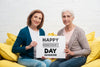 Happy Grandparent'S Day Concept Psd