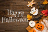 Happy Halloween Trick Or Treat Sweets Psd