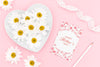 Happy Mother'S Day Card With Chamomile Flowers Psd