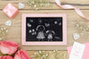 Happy Mother'S Day With Blackboard Drawing And Roses Psd