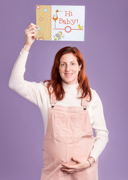 Happy Pregnant Mother Concept Psd