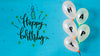 Happy Written On Balloons For Anniversary Day Psd