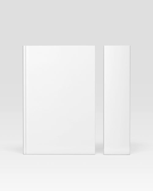 5.5 X 8.5 Front And Back Paperback Book Mockup - Mockup Hunt