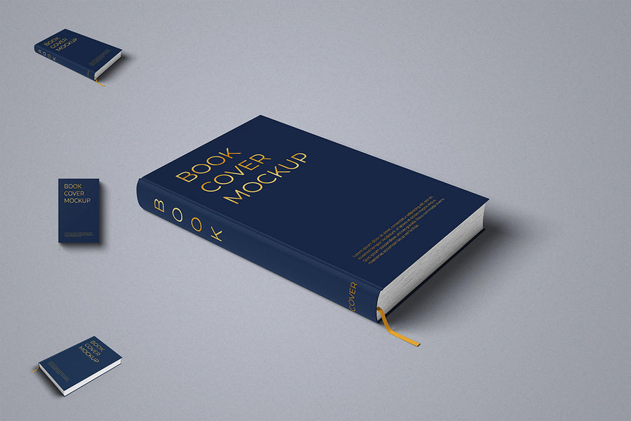 Hardcover Book Mockup