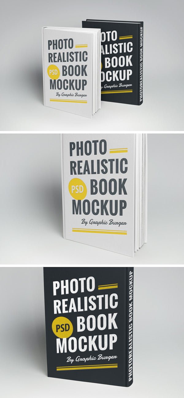 Hardcover Book Mockup