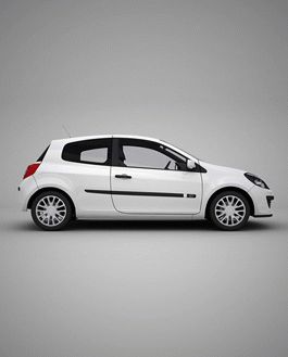 Hatchback Car Mockup