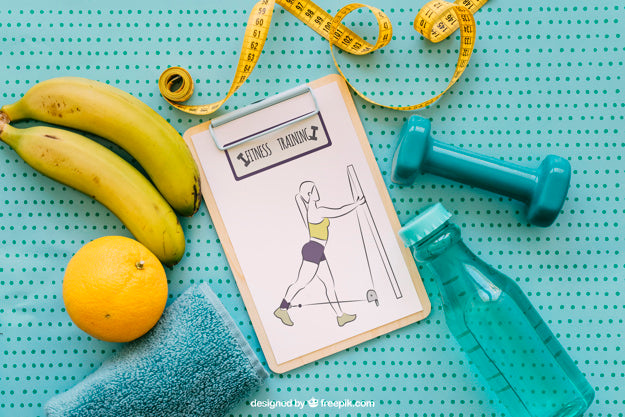 Health Mockup With Clipboard Psd