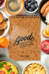 Healthy Breakfast Concept Mock-Up Psd