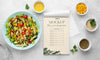 Healthy Food Mock-Up Above View Psd