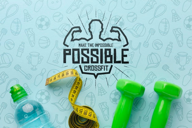 Healthy Lifestyle Practice Mock-Up Psd