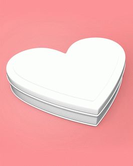 Heart Box – Psd Mockup