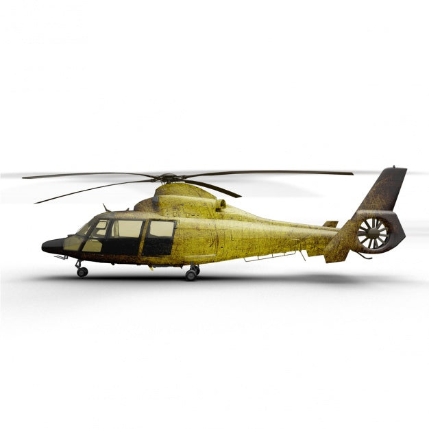 Helicopter Mock Up Design Psd