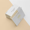 High Angle Assortment Of Mock-Up Business Card Psd