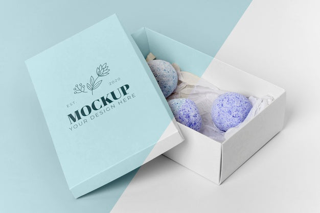 High Angle Bath Bombs In Box Psd