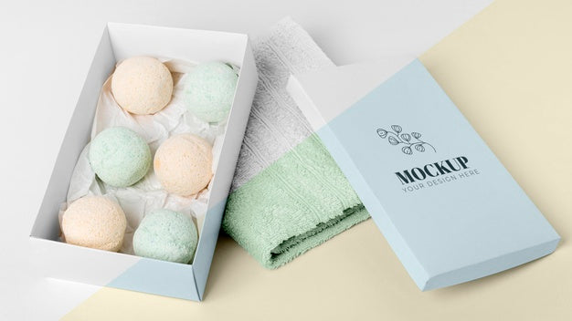High Angle Bath Bombs In Box Psd