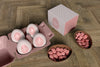 High Angle Chocolate Egg With Candies And Formwork With Eggs Psd