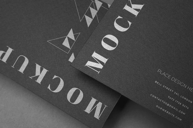 High Angle Corporation Stationery Mock-Up Assortment Psd