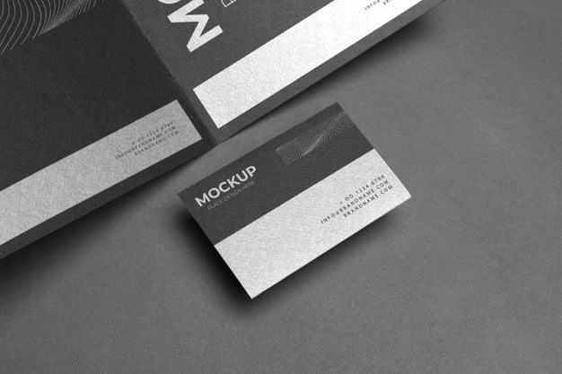 High Angle Corporation Stationery Mock-Up Assortment Psd