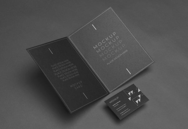 High Angle Corporation Stationery Mock-Up Assortment Psd