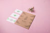 High Angle Envelope On Pink Background Psd