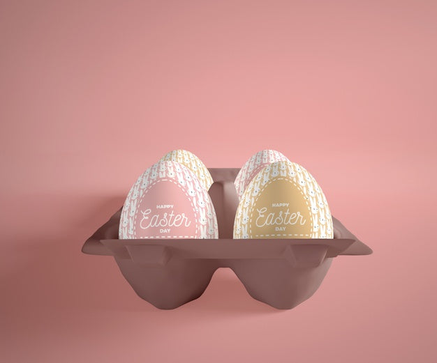 High Angle Formwork With Eggs On Table Psd
