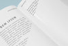 High Angle Mock-Up Open Book Psd