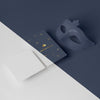 High Angle Of Minimalistic Carnival Invitation With Mask Psd