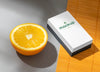 High Angle Of Paper Stationery With Citrus Psd