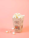High Angle Of Popcorn Cup For Cinema Psd