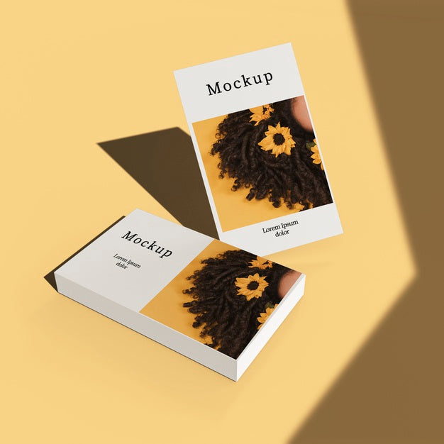 High Angle Of Stacked Cards Psd