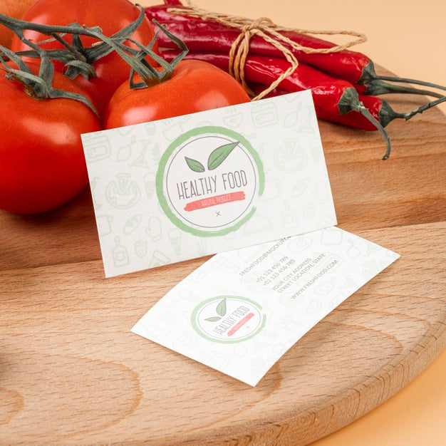High Angle Of Tomatoes And Chili Peppers On Wooden Surface Psd