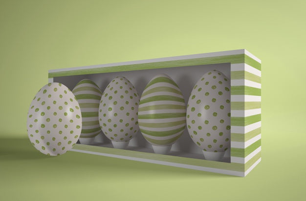 High Angle Painted In Box Psd