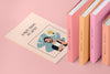 High Angle Pile Of Different Books Mock-Up Psd