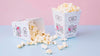 High Angle Popcorn In Cups Psd