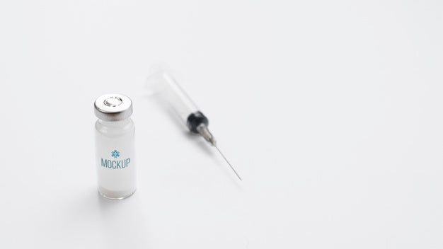 High Angle Syringe With Vial Psd