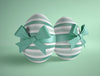 High Angle Two Eggs Wrapped Psd