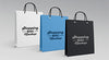 High Quality Paper Shopping Bag Mockup Psd