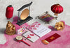 High View Chinese New Year Accessories And Notebook Psd