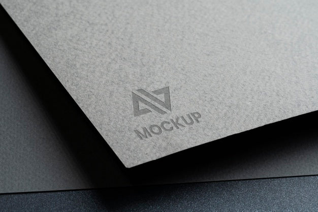 High View Corporate Identity Mock-Up Logo Psd