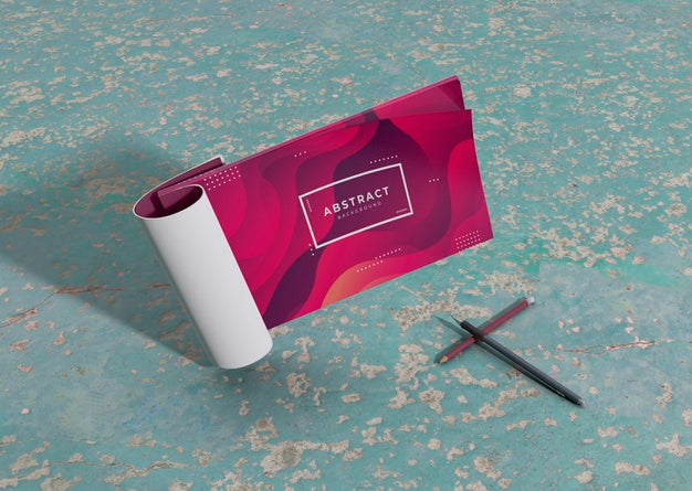 High View Mock-Up Identity Business Paper Psd