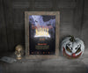 High View Of Halloween Nights Frame Mock-Up Psd
