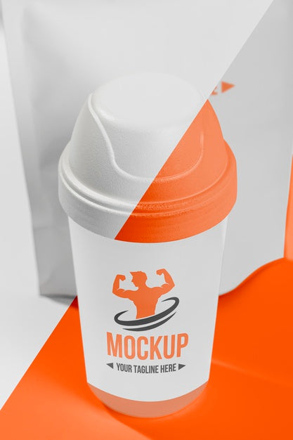 High View Shaker For Protein Powder Psd