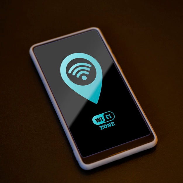 High View Smartphone With 5G Connectivity Psd