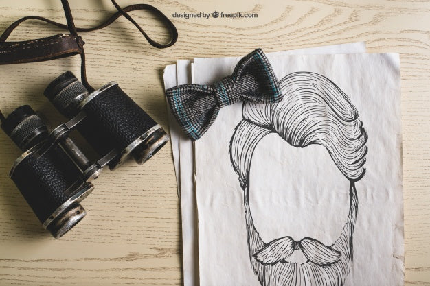 Hipster Travel Concept Psd