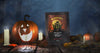 Horror Movie Poster With Smiley Pumpkin Psd
